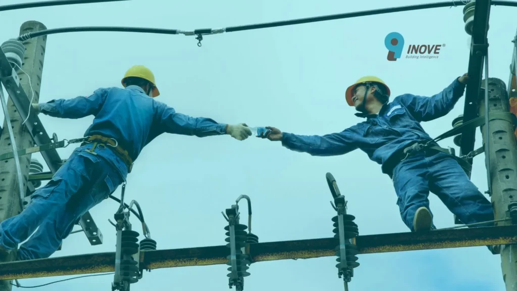 instalação de infraestrutura de rede