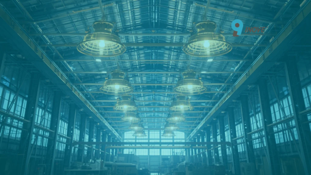 sistemas de iluminação industrial